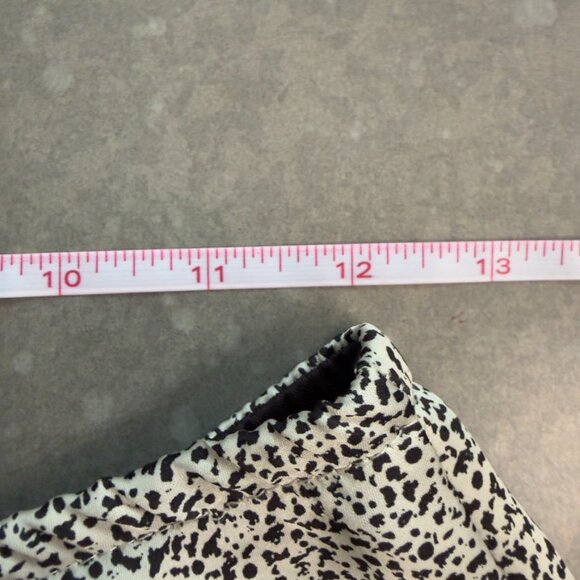 Sienna Sky Black & White Abstract Print Midi Skirt - Size Small - Picture 8 of 9